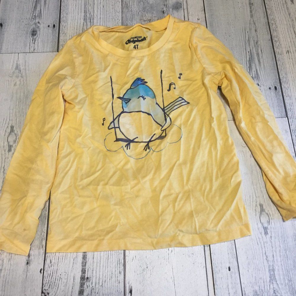 5 for $25 Osh Kosh 4T Yellow LS